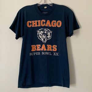 Vintage Chicago Bears Super Bowl XX Tee